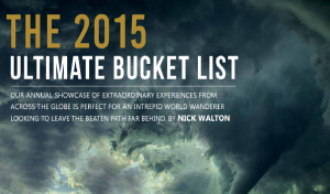2015 Bucket List Aranui